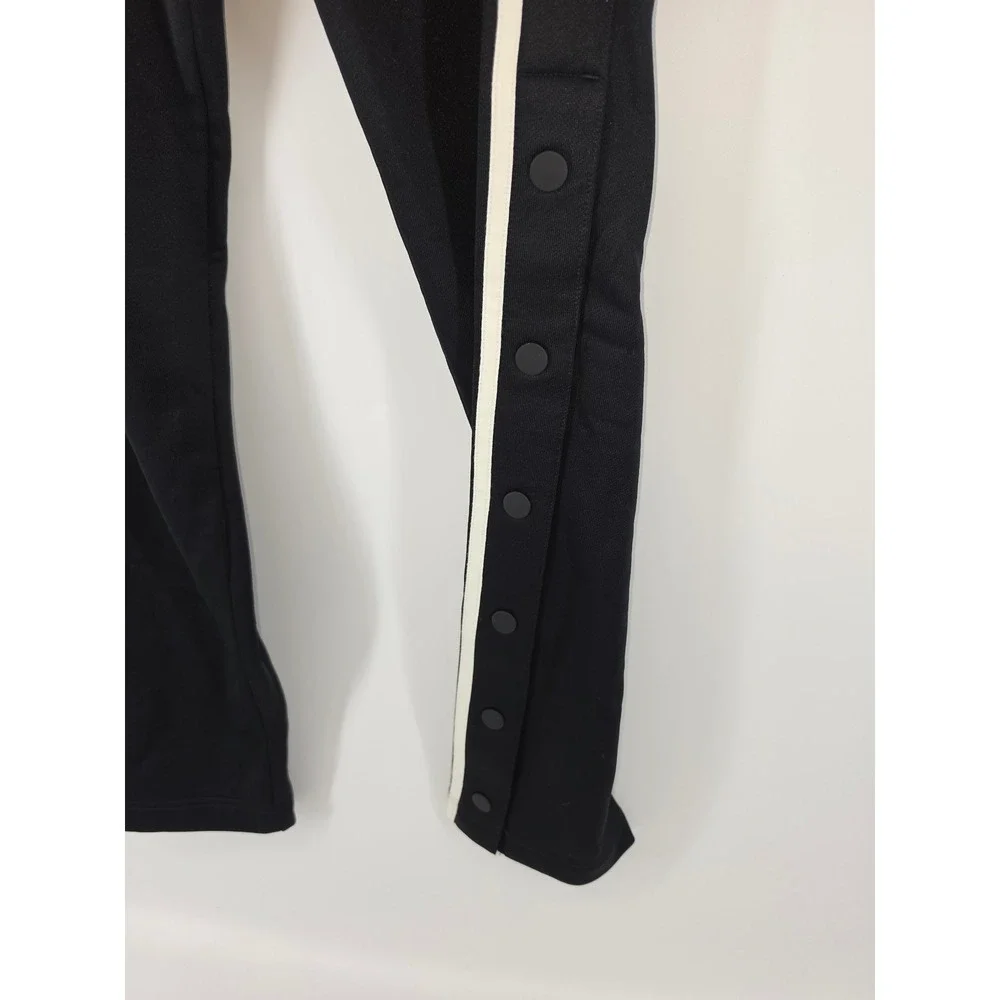 Adidas McDonalds All American Games Track Pants Black White Stripes Mens Small